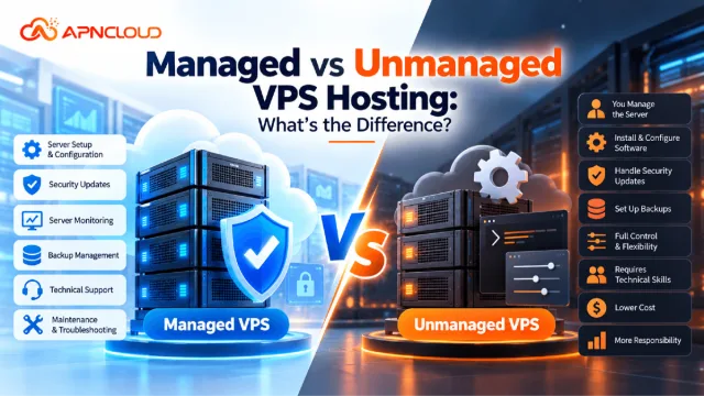 Managed vs Unmanaged VPS Hosting Comparison – APNCloud
