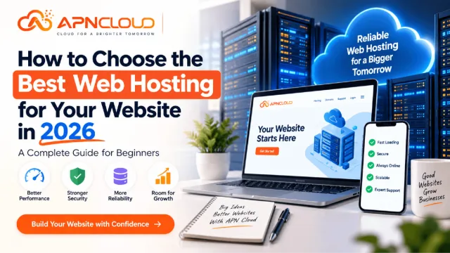 How to Choose the Best Web Hosting for Your Website in 2026 – APN Cloud Guide